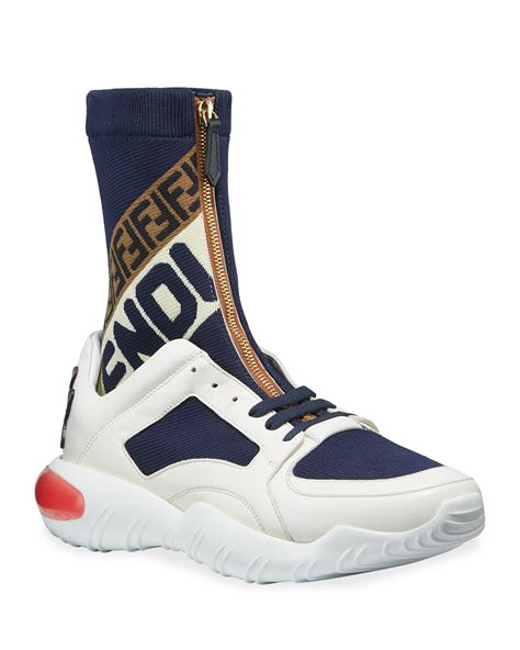 fendi sneakers sock for sale|Fendi sneakers socks men.